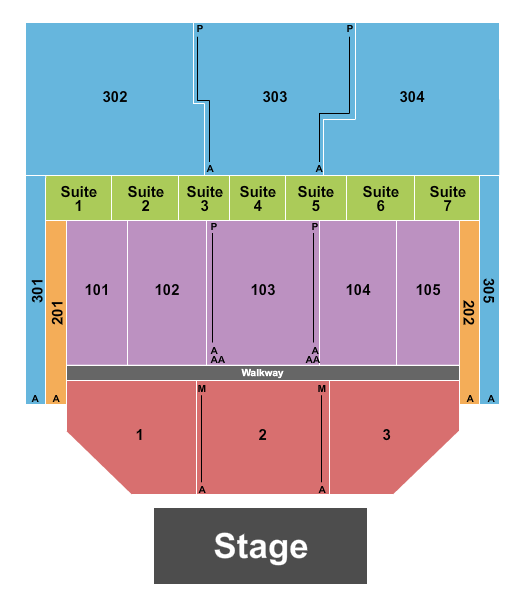 The Theater Matt Rife Seating Chart